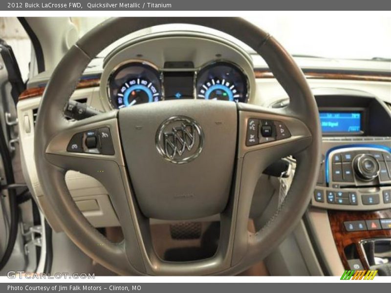 Quicksilver Metallic / Titanium 2012 Buick LaCrosse FWD
