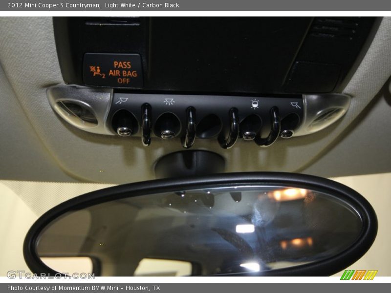 Light White / Carbon Black 2012 Mini Cooper S Countryman