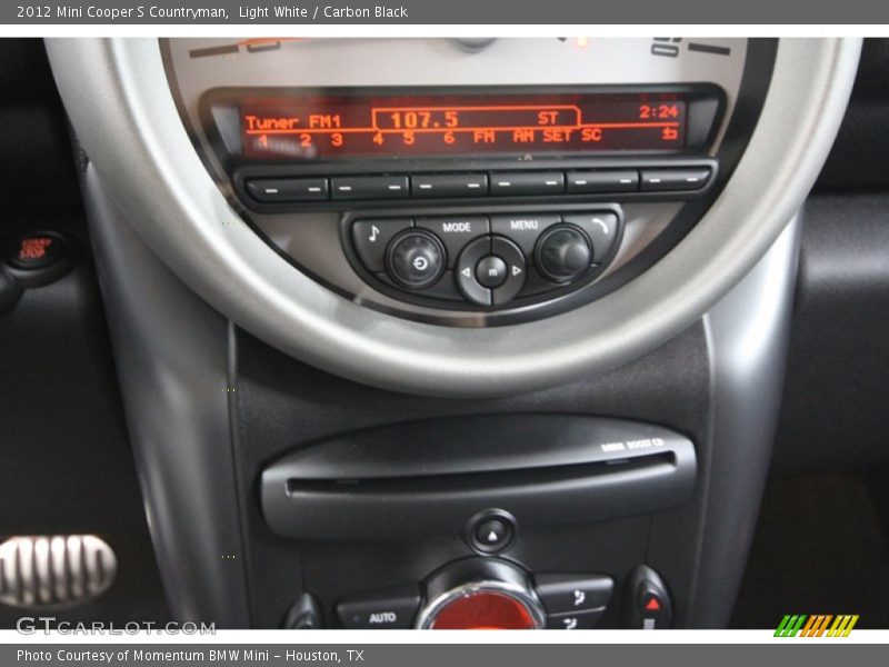 Light White / Carbon Black 2012 Mini Cooper S Countryman