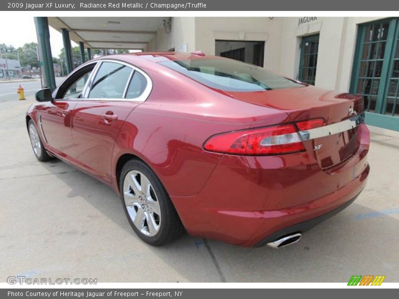  2009 XF Luxury Radiance Red Metallic