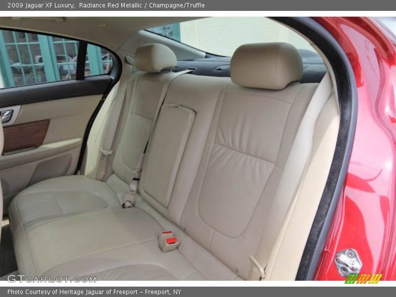 Rear Seat of 2009 XF Luxury