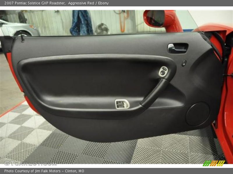 Aggressive Red / Ebony 2007 Pontiac Solstice GXP Roadster