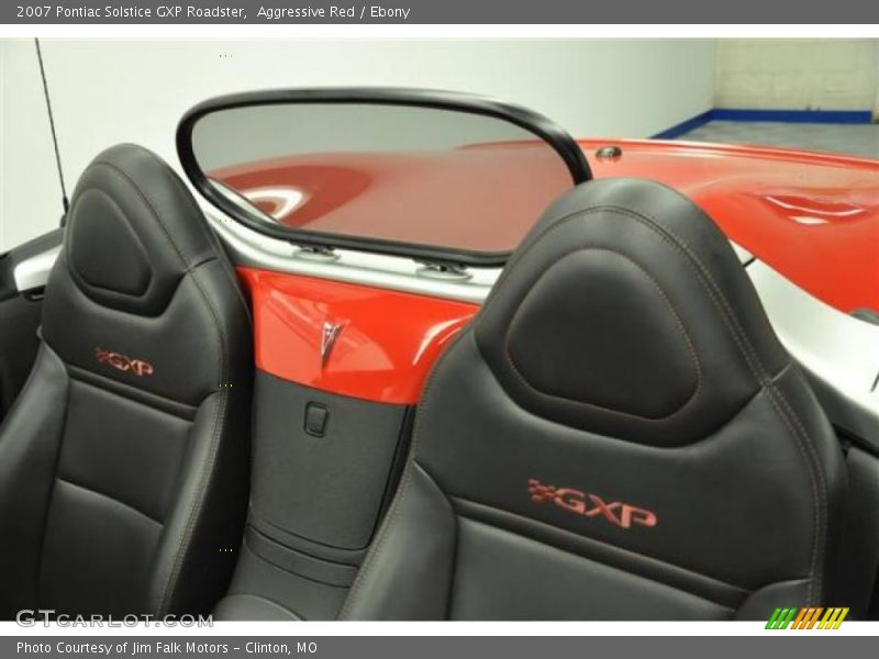 Aggressive Red / Ebony 2007 Pontiac Solstice GXP Roadster