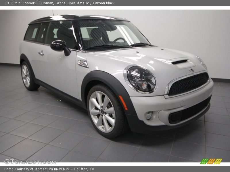 White Silver Metallic / Carbon Black 2012 Mini Cooper S Clubman