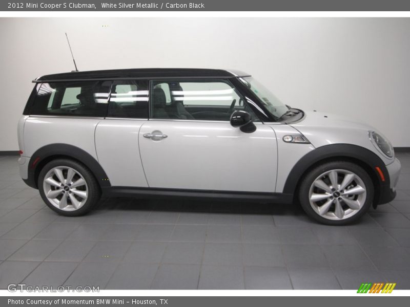 White Silver Metallic / Carbon Black 2012 Mini Cooper S Clubman