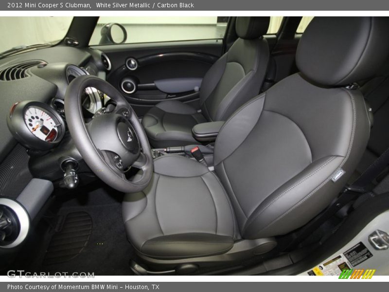 White Silver Metallic / Carbon Black 2012 Mini Cooper S Clubman