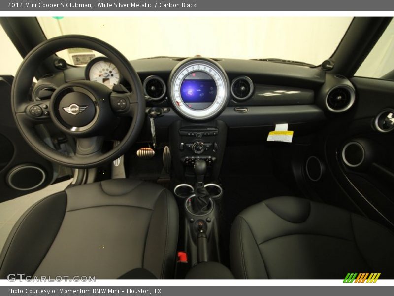 White Silver Metallic / Carbon Black 2012 Mini Cooper S Clubman
