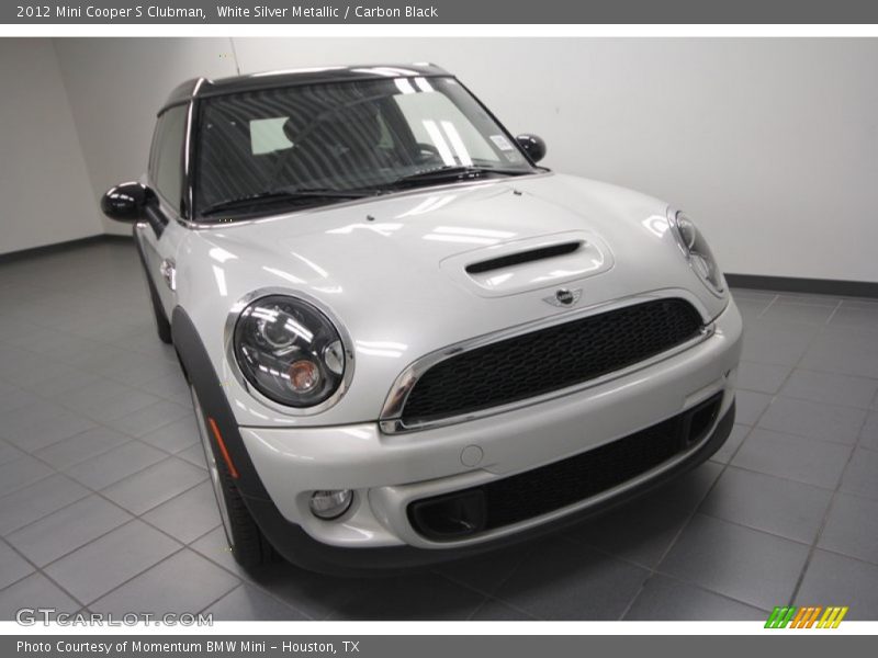 White Silver Metallic / Carbon Black 2012 Mini Cooper S Clubman