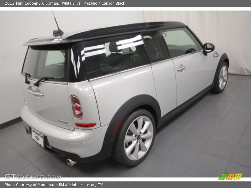 White Silver Metallic / Carbon Black 2012 Mini Cooper S Clubman
