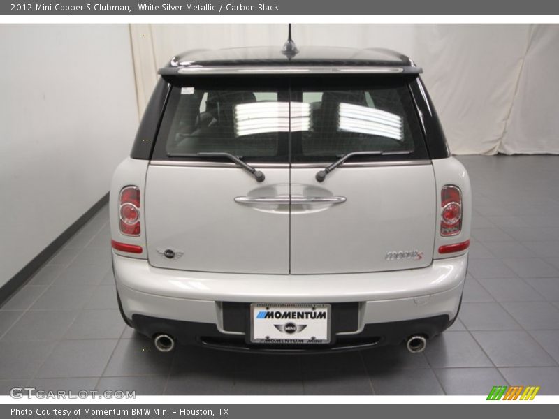 White Silver Metallic / Carbon Black 2012 Mini Cooper S Clubman