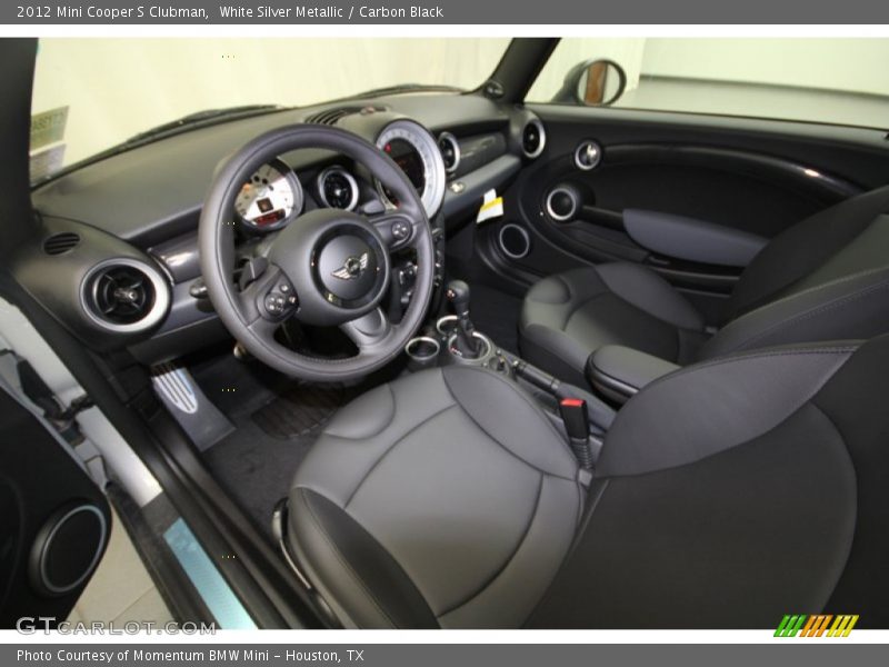 White Silver Metallic / Carbon Black 2012 Mini Cooper S Clubman