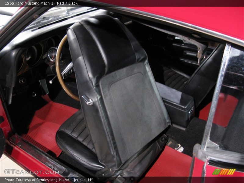Red / Black 1969 Ford Mustang Mach 1