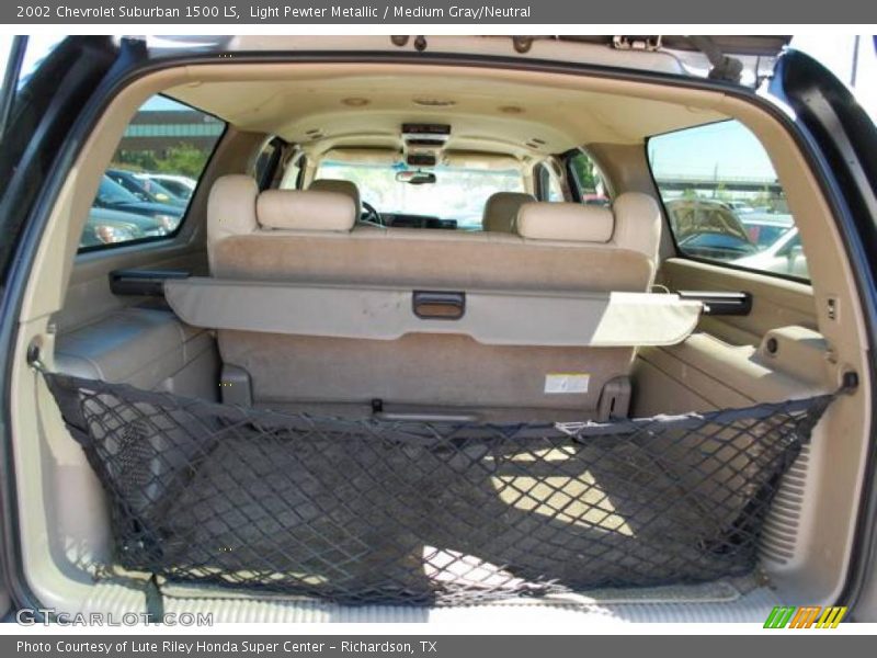 Light Pewter Metallic / Medium Gray/Neutral 2002 Chevrolet Suburban 1500 LS