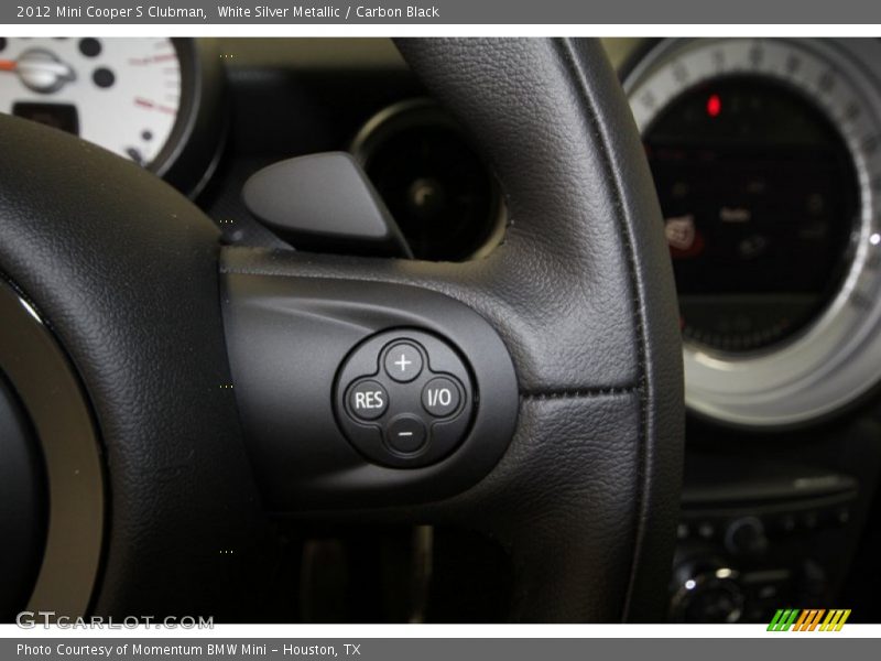 White Silver Metallic / Carbon Black 2012 Mini Cooper S Clubman