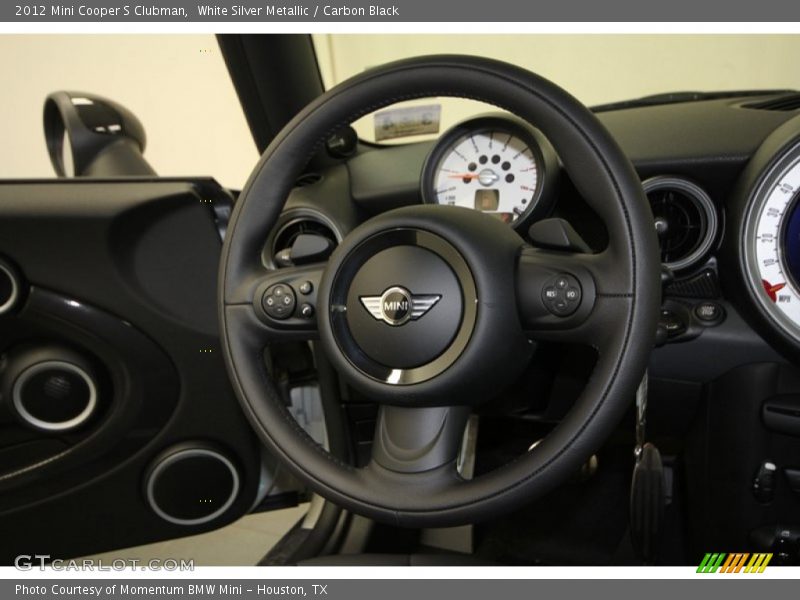 White Silver Metallic / Carbon Black 2012 Mini Cooper S Clubman
