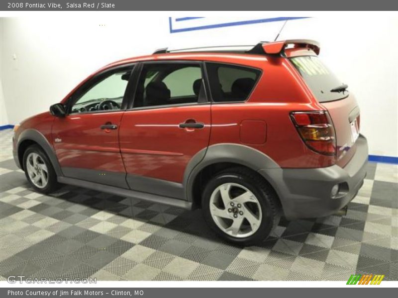 Salsa Red / Slate 2008 Pontiac Vibe