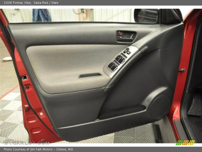 Salsa Red / Slate 2008 Pontiac Vibe