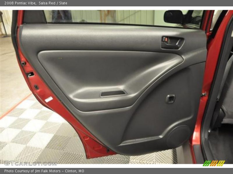 Salsa Red / Slate 2008 Pontiac Vibe