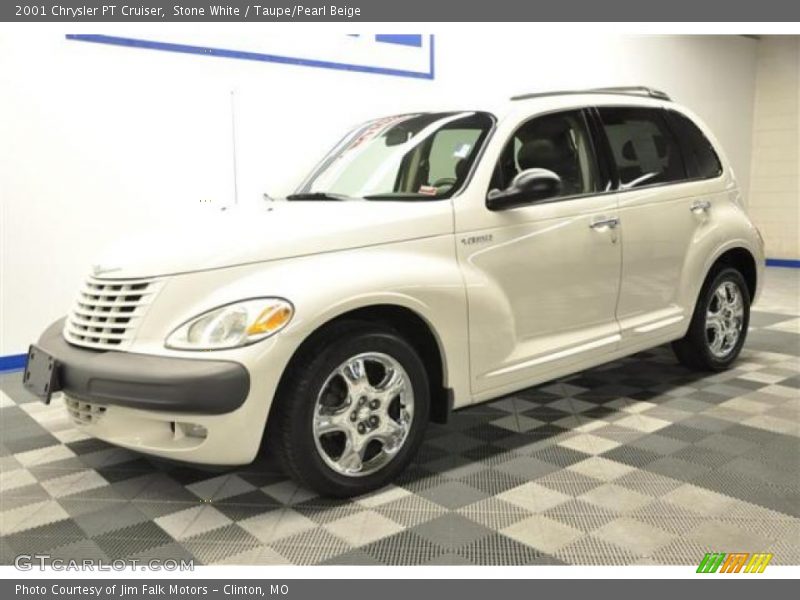 Stone White / Taupe/Pearl Beige 2001 Chrysler PT Cruiser