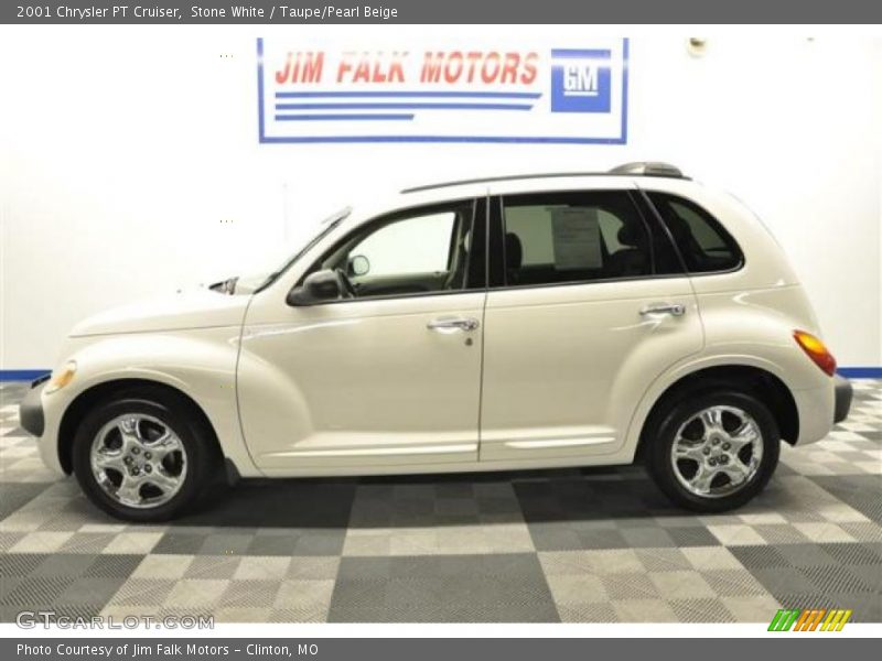 Stone White / Taupe/Pearl Beige 2001 Chrysler PT Cruiser