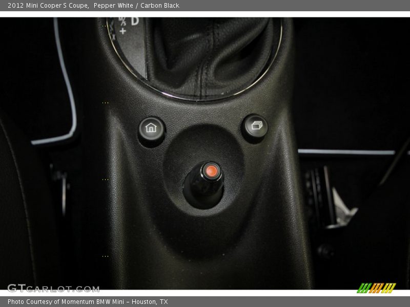 Pepper White / Carbon Black 2012 Mini Cooper S Coupe