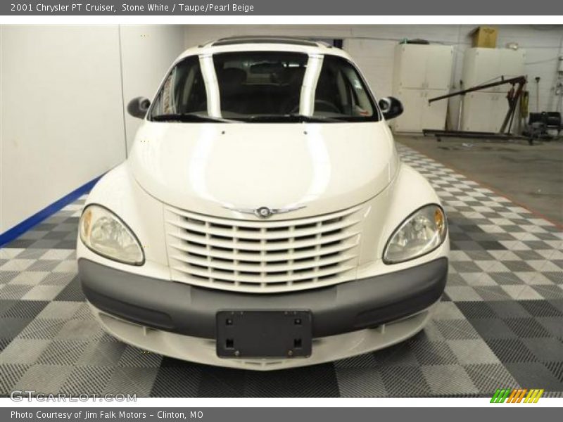 Stone White / Taupe/Pearl Beige 2001 Chrysler PT Cruiser