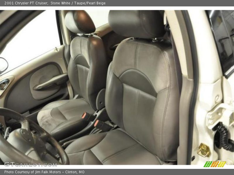Stone White / Taupe/Pearl Beige 2001 Chrysler PT Cruiser