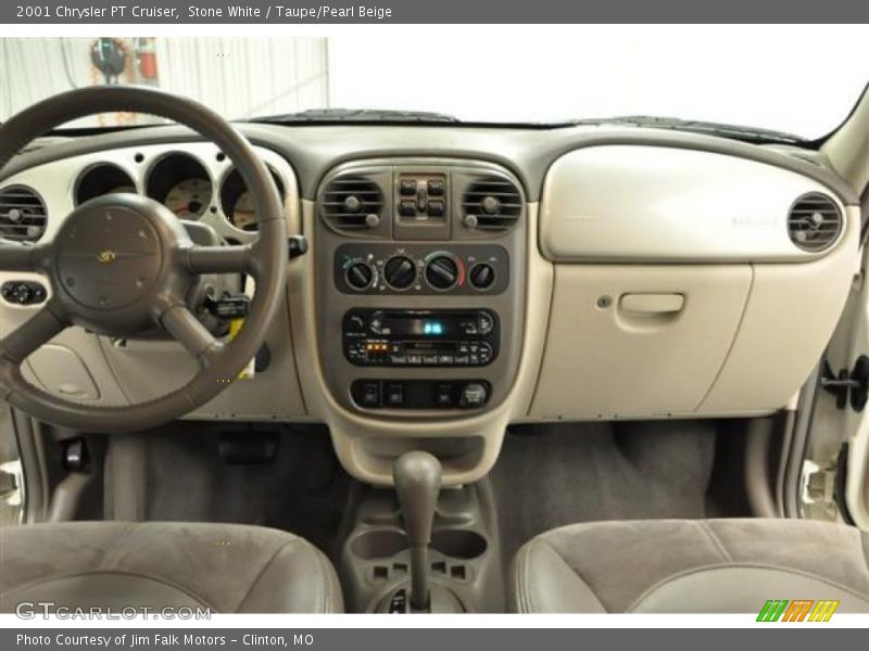 Stone White / Taupe/Pearl Beige 2001 Chrysler PT Cruiser