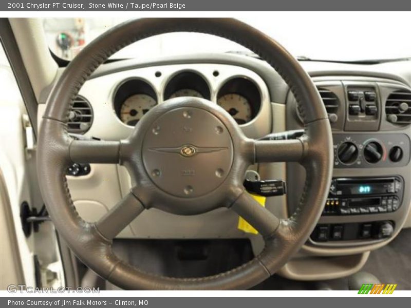 Stone White / Taupe/Pearl Beige 2001 Chrysler PT Cruiser