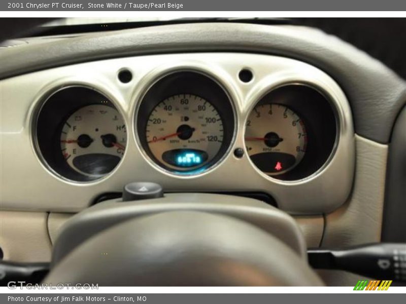 Stone White / Taupe/Pearl Beige 2001 Chrysler PT Cruiser