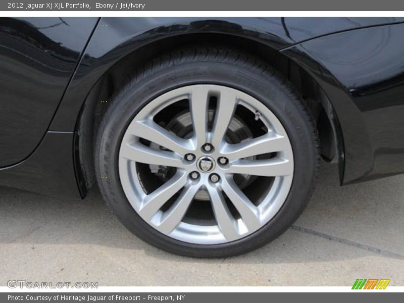 Ebony / Jet/Ivory 2012 Jaguar XJ XJL Portfolio