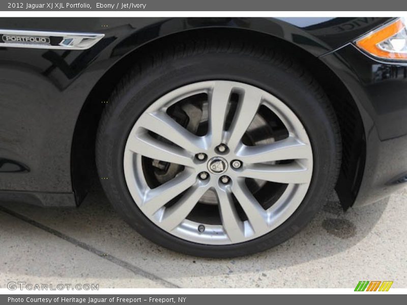 Ebony / Jet/Ivory 2012 Jaguar XJ XJL Portfolio