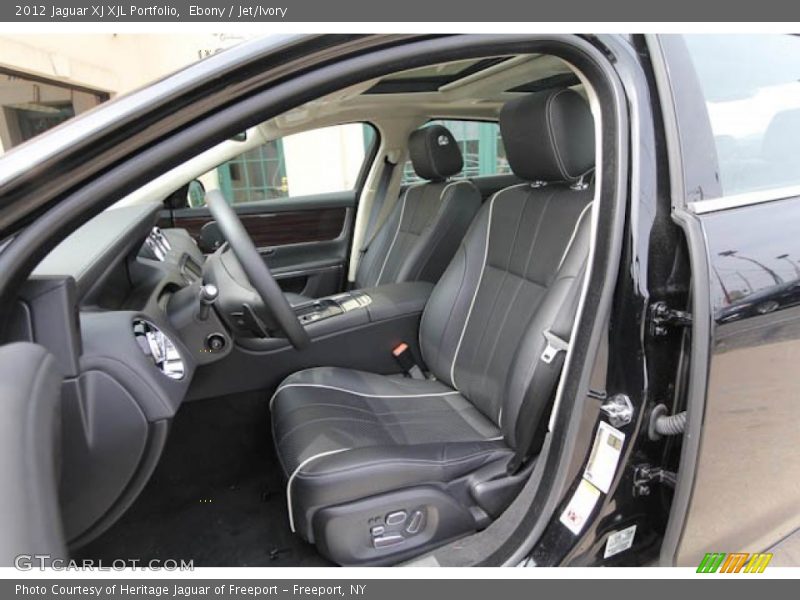 Ebony / Jet/Ivory 2012 Jaguar XJ XJL Portfolio