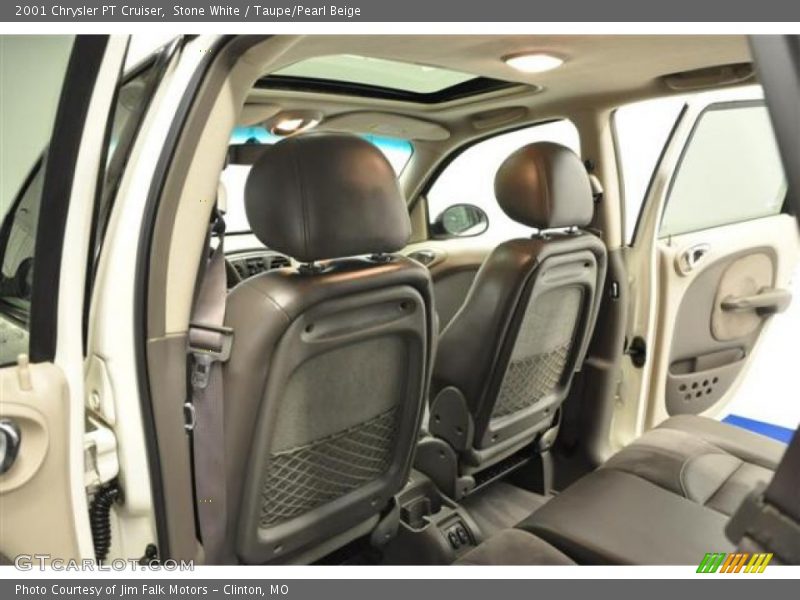 Stone White / Taupe/Pearl Beige 2001 Chrysler PT Cruiser