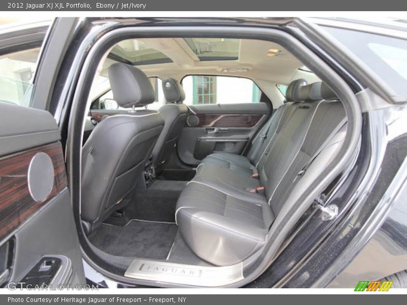 Ebony / Jet/Ivory 2012 Jaguar XJ XJL Portfolio