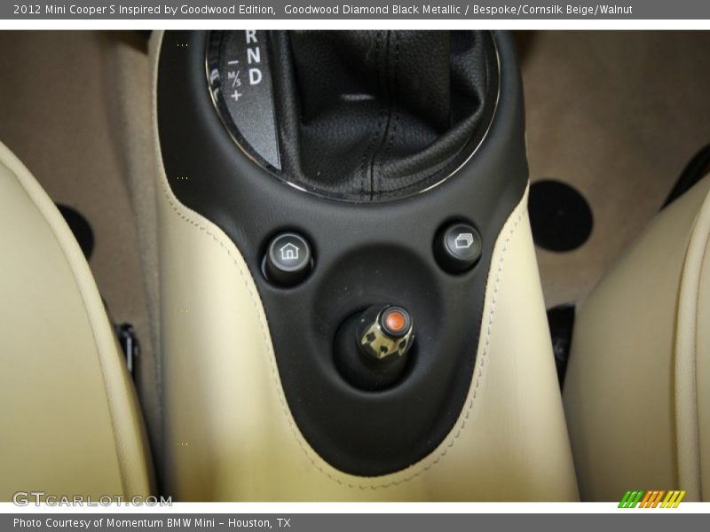 Controls of 2012 Cooper S Inspired by Goodwood Edition