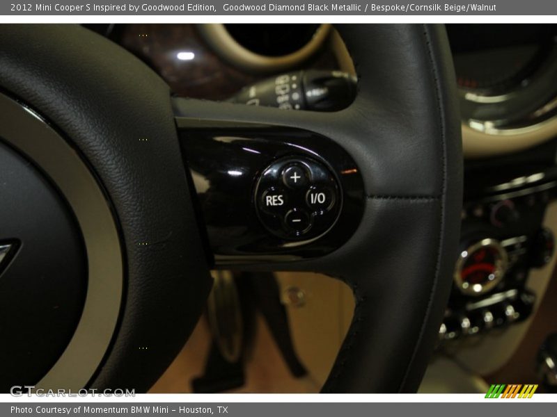 Controls of 2012 Cooper S Inspired by Goodwood Edition