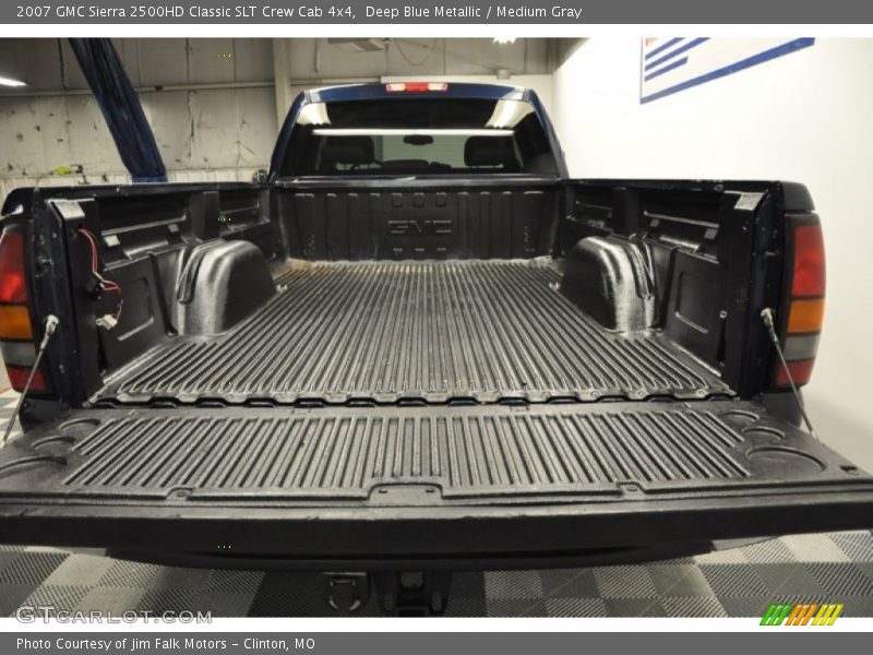 Deep Blue Metallic / Medium Gray 2007 GMC Sierra 2500HD Classic SLT Crew Cab 4x4