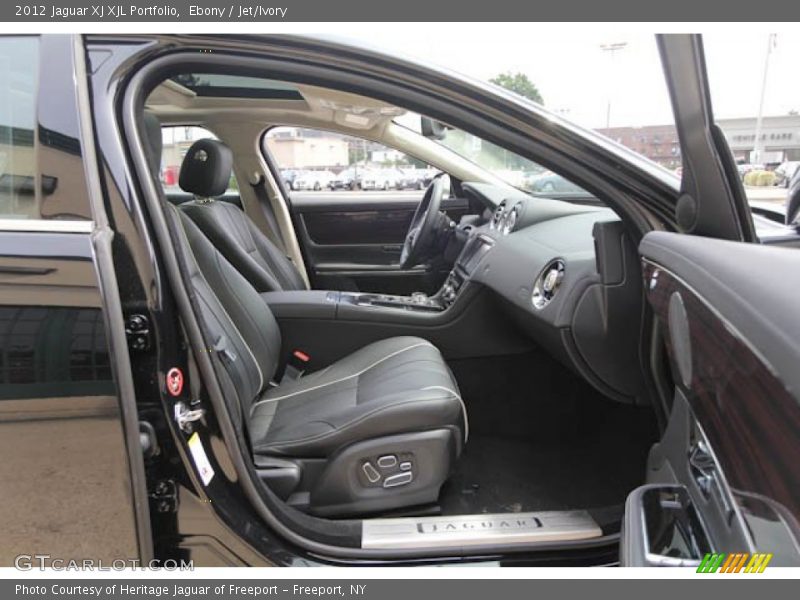 Ebony / Jet/Ivory 2012 Jaguar XJ XJL Portfolio