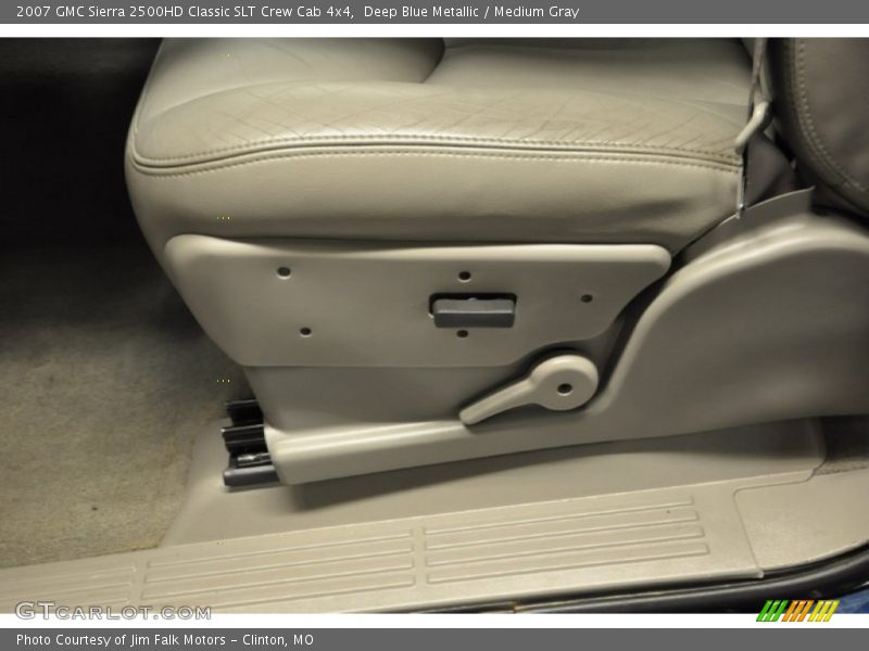 Deep Blue Metallic / Medium Gray 2007 GMC Sierra 2500HD Classic SLT Crew Cab 4x4