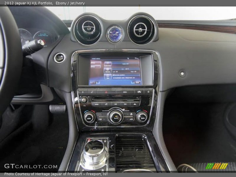Ebony / Jet/Ivory 2012 Jaguar XJ XJL Portfolio