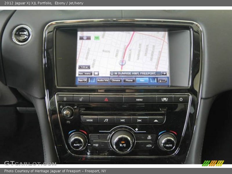 Ebony / Jet/Ivory 2012 Jaguar XJ XJL Portfolio