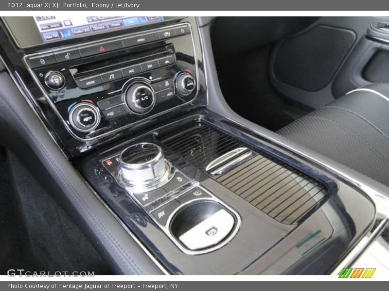 Ebony / Jet/Ivory 2012 Jaguar XJ XJL Portfolio