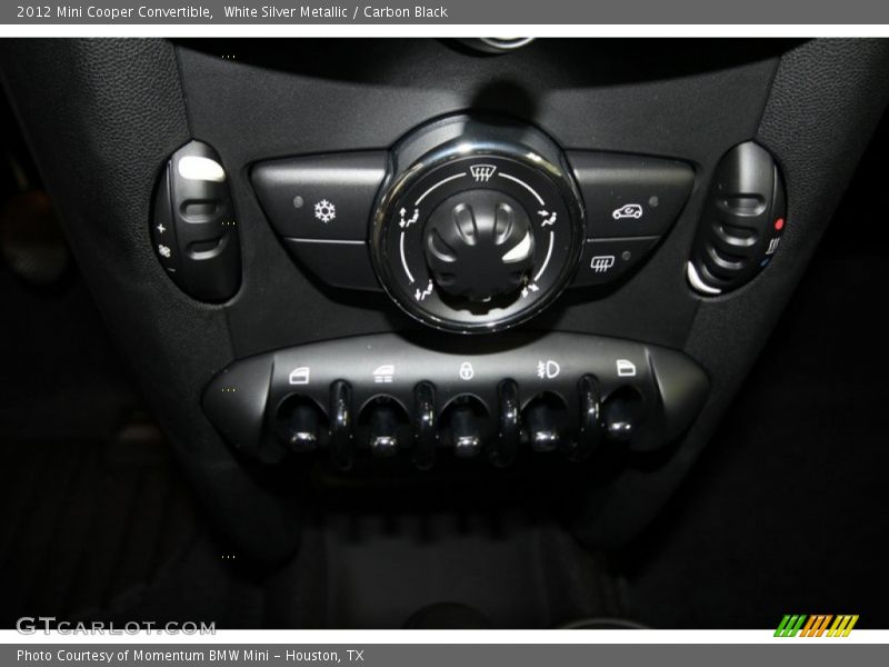 White Silver Metallic / Carbon Black 2012 Mini Cooper Convertible