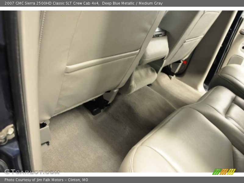 Deep Blue Metallic / Medium Gray 2007 GMC Sierra 2500HD Classic SLT Crew Cab 4x4