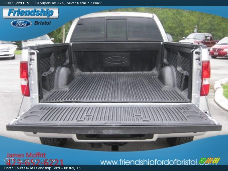 Silver Metallic / Black 2007 Ford F150 FX4 SuperCab 4x4