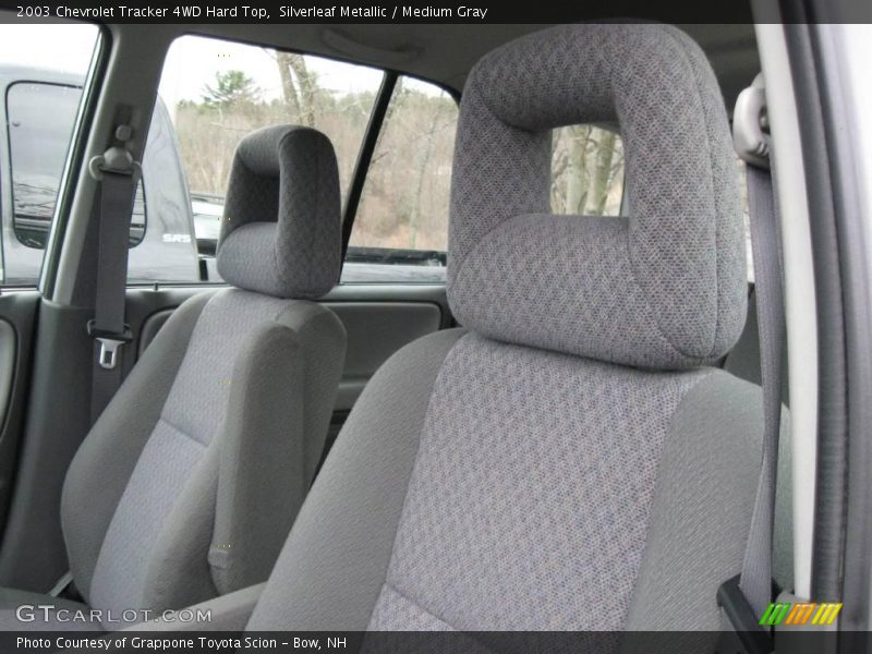 Silverleaf Metallic / Medium Gray 2003 Chevrolet Tracker 4WD Hard Top