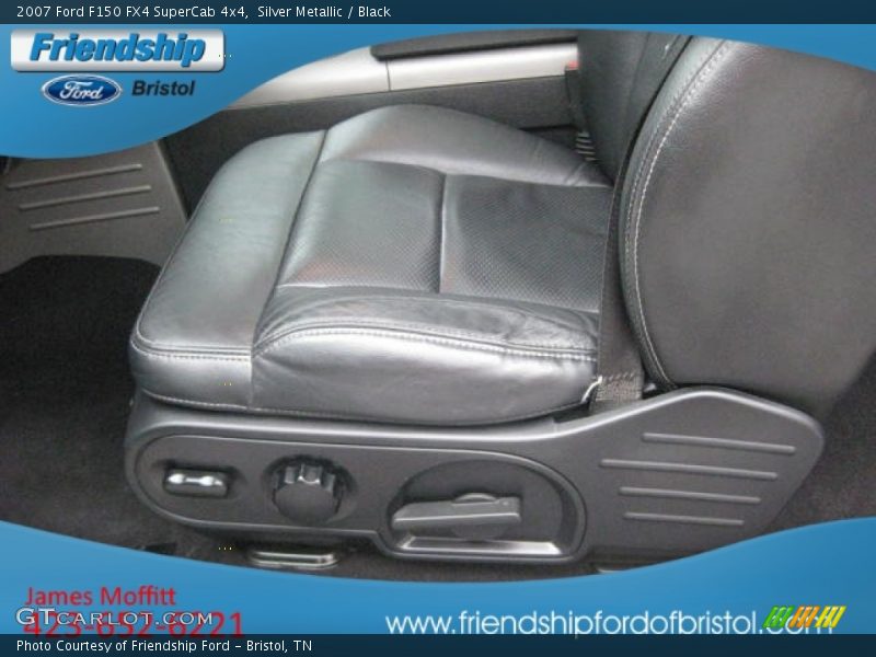 Silver Metallic / Black 2007 Ford F150 FX4 SuperCab 4x4