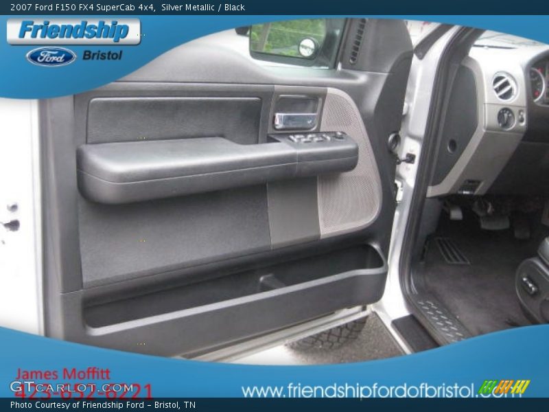 Silver Metallic / Black 2007 Ford F150 FX4 SuperCab 4x4