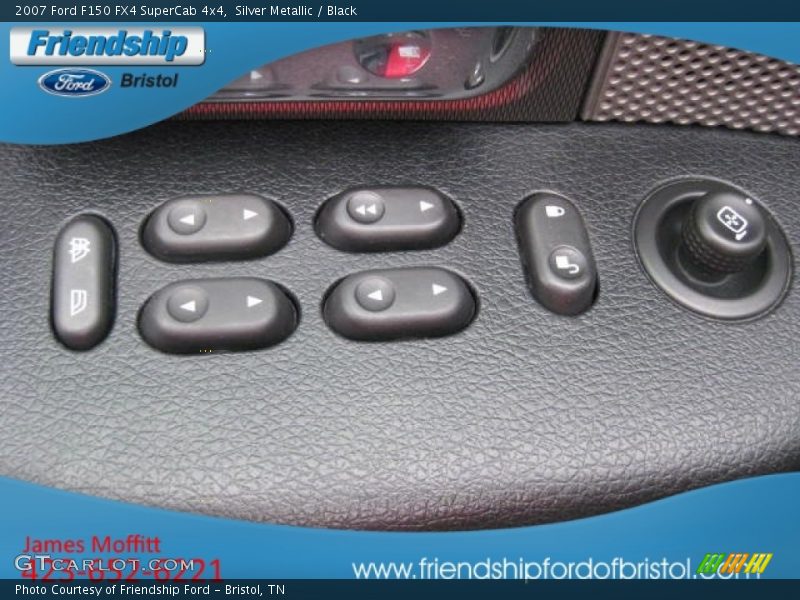 Silver Metallic / Black 2007 Ford F150 FX4 SuperCab 4x4